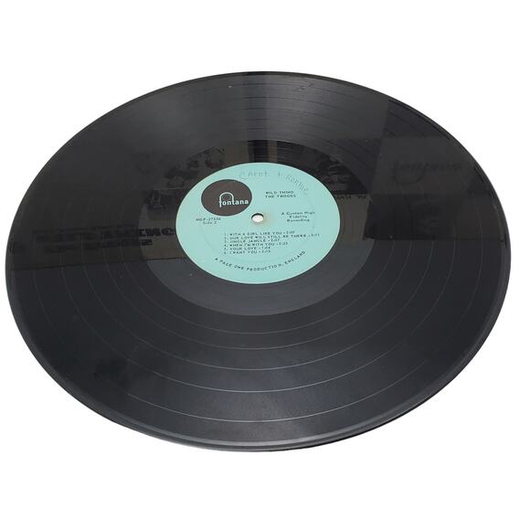 The Troggs Wild Thing LP Fontana Record MGF-27556 Original Insert - Picture 7 of 12